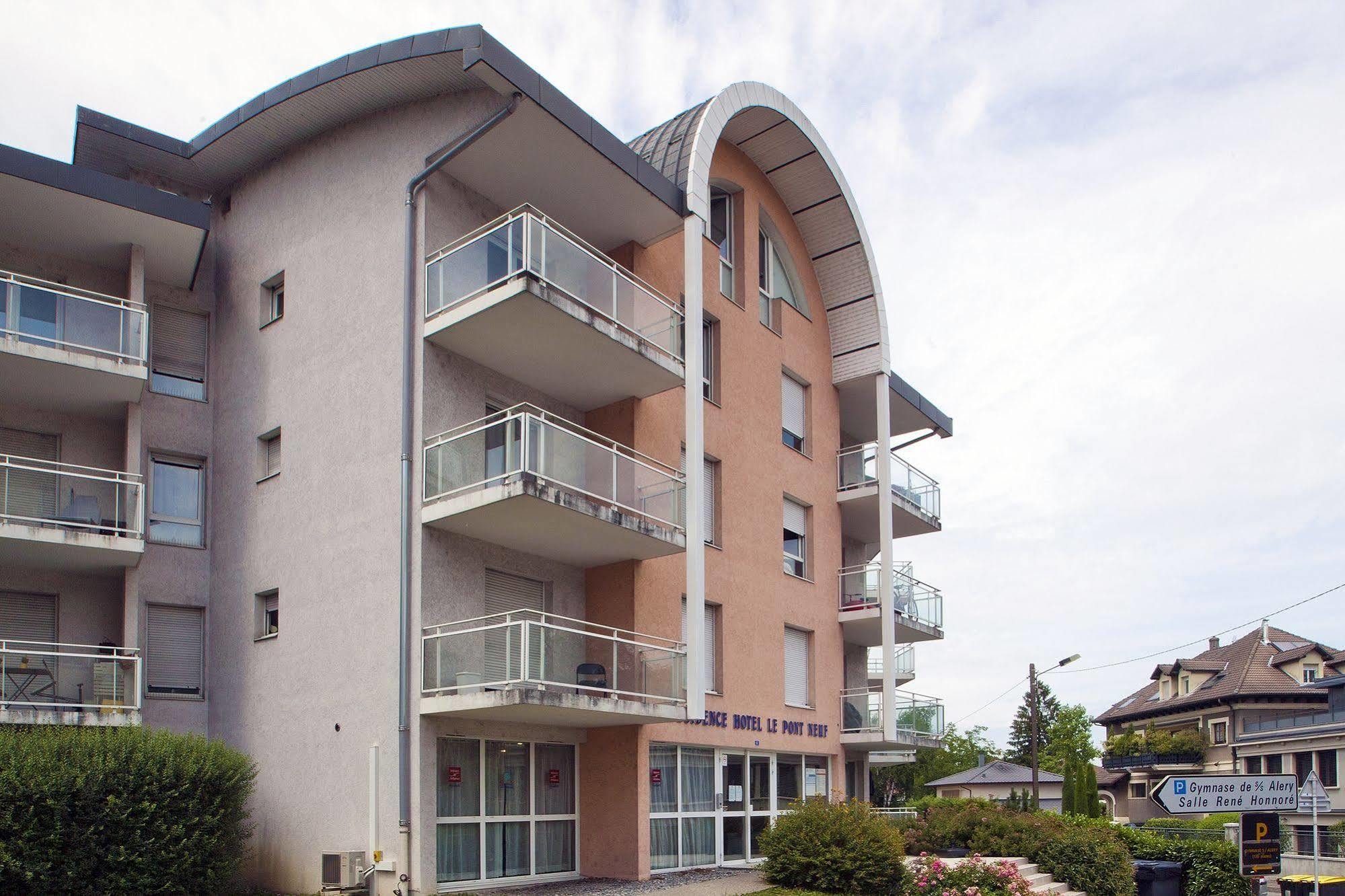 Aparthotel Sejours & Affaires Annecy Le Pont Neuf Cran-Gévrier Exteriér fotografie